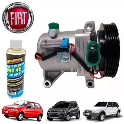 Compressor Ar Fiat Siena 2007 2008 2009 2010 2011 2012 