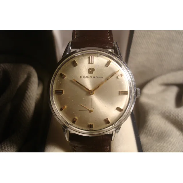 Magnifico Reloj Girard Perregaux Antiguo 1960 Impecable Joya