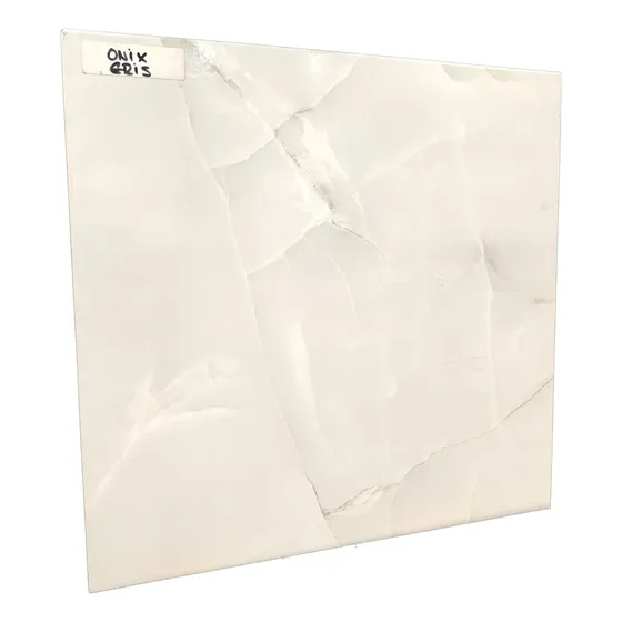 Porcelanato Gris Brillante Piso Pared 53x53