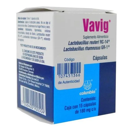 Vavig Suplemento Vitamina Cápsulas 15 Unidades Sin Sabor