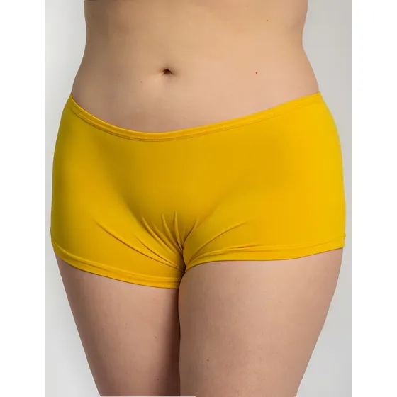 Cueca Boxer Feminina Plus Size Lingerie Short Microfibra