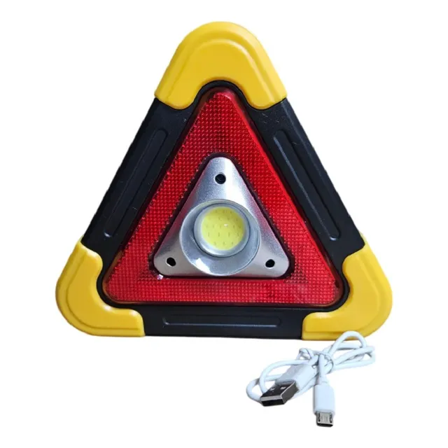 Triangulo Luz Emergencia Led Recargable Multifuncional