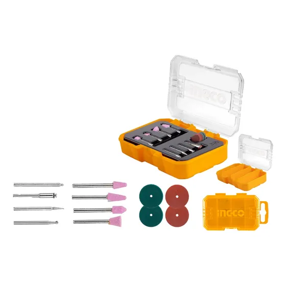 Kit Set X 12 Accesorios Mini Torno Ingco Akmg2012