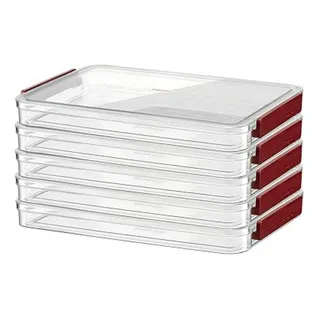 Caja De Almacenamiento De Papel A4 Transparente Con Tapas, O Caja De Almacenamiento De Papel A4 Transparente Con Tapas, O