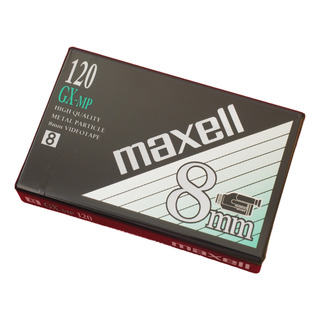 Video Cassette Cinta 8mm Maxell Video8 Gx-mp 120 Minutos Video Cassette Cinta 8mm Maxell Video8 Gx-mp 120 Minutos