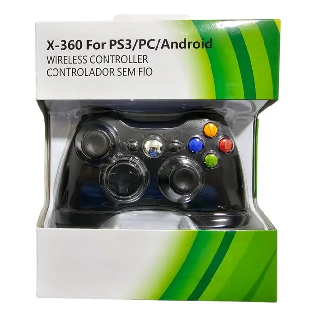 Joystick Mando Control Compatible 360 Pc Inalambrico