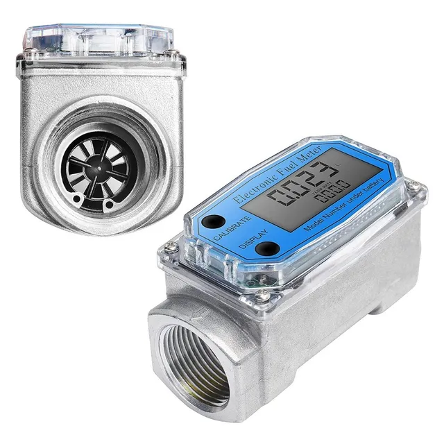 Medidor De Flujo Electrónico De Turbina De Aceite De 10-100