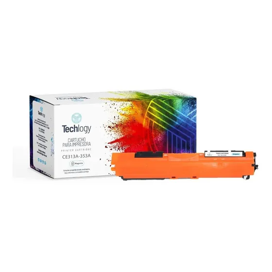 Toner Techlogy Ce313a/353a Mfp M176 M177 M175 Tinta Magenta