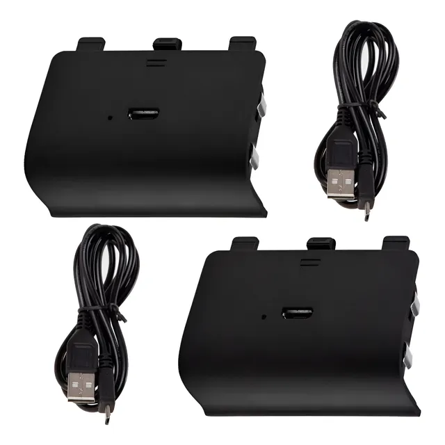 Kit De Dos Carga Y Juega Control One Entrada Tipo C + Cables