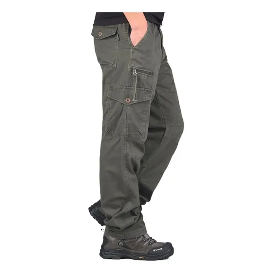 Pantalón Técnico Hombre Multi-bolsillos | Algodón Antidesgas