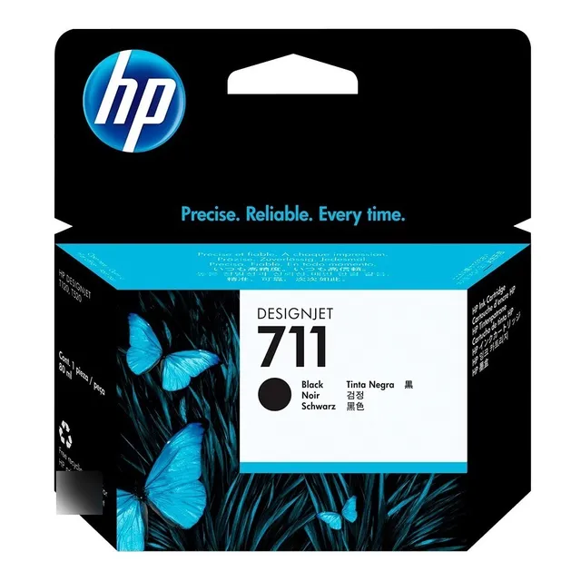 Cartucho De Tinta Original Hp 711xl Cz133a Color Negro