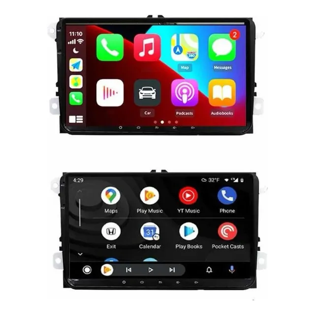 Multimedia Carplay 9 Volkswagen Amarok Golf Vento Gol 2gb 32