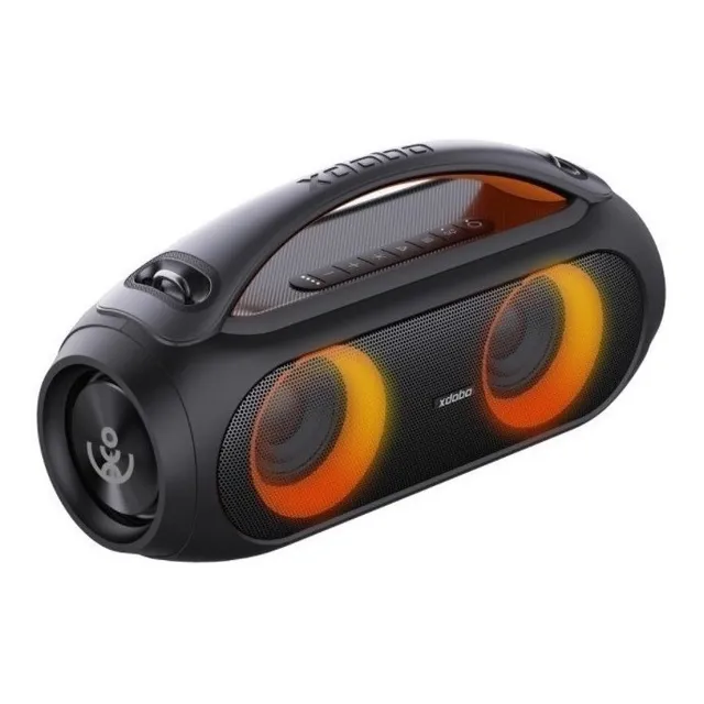 Parlante Xdobo Vibe Plus Portátil con Bluetooth Color Negro