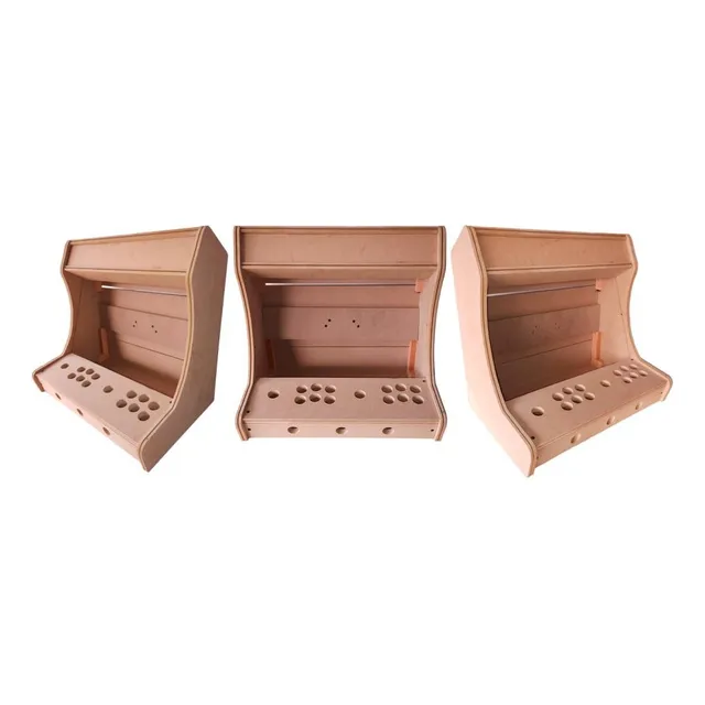 Mueble Cajon Kitnatural Para Armar Arcade Bartop 24 Pulgadas