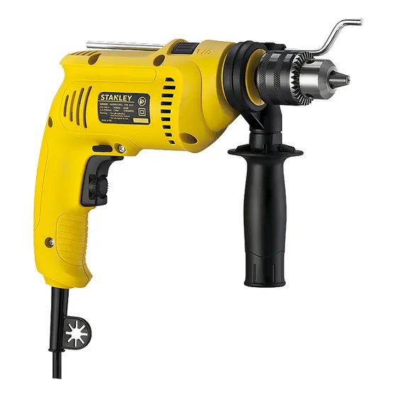 Taladro percutor eléctrico de 13mm Stanley SDH600 600W + accesorio con caja de cartón 110V 60Hz