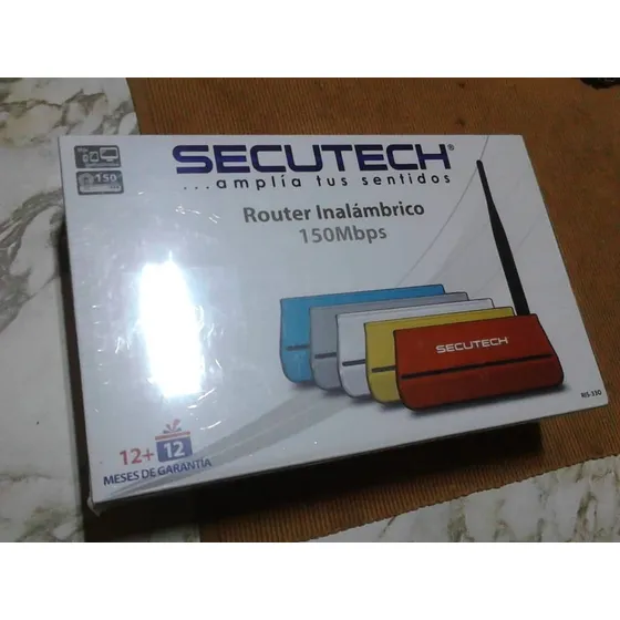 Router Secutech 4 Puertos (oferta Somos Local