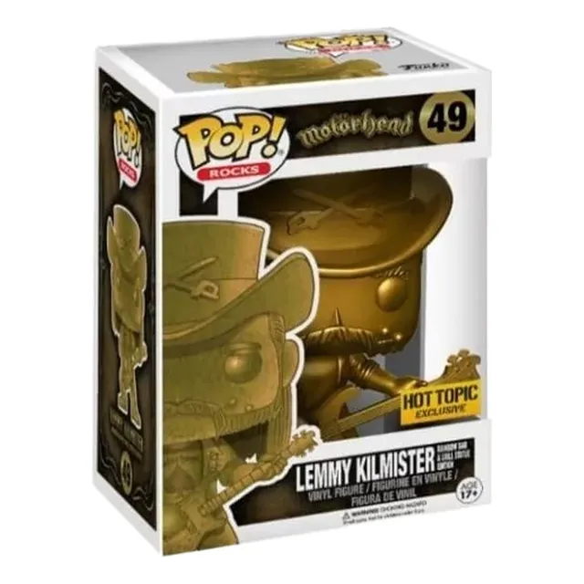 Funko Pop Original Rocks Lemmy Kilmister Hot Topic 49