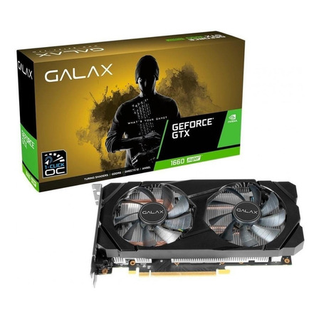 Placa de vídeo Nvidia Galax  GeForce GTX 16 Series GTX 1660 SUPER 60SRL7DSY91S 6GB