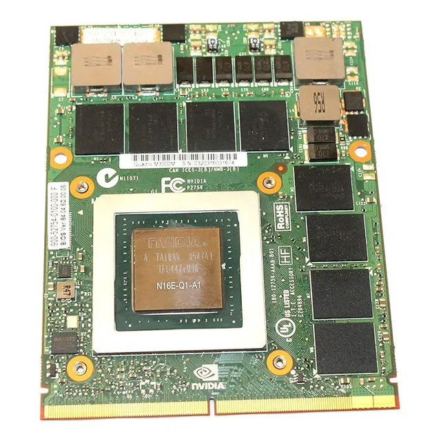 Tarjeta Video Dell Precision 17 7710 Nvidia M3000m 4gb H99yy