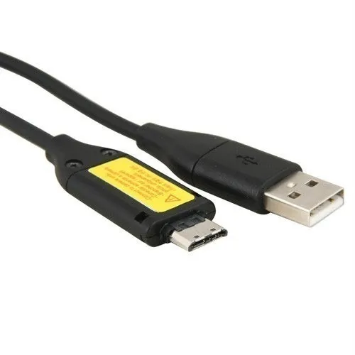 Cabo Câmera Samsung P/ Pl120 Es65 Es70 Es73 Es55 I8 Cor Preto