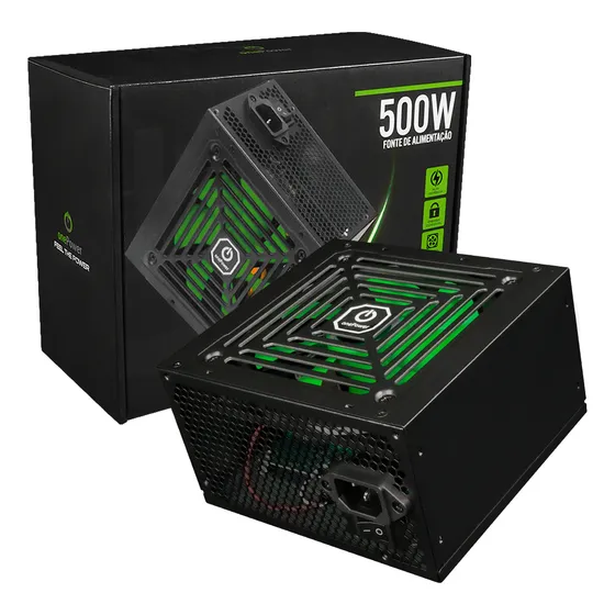 Fonte One Power Atx 500w Autoswitch S/ Cabo Mp-500-opasw