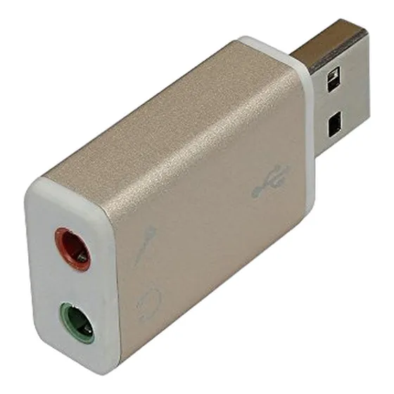 Alleasy Usb Adaptador Audio Tarjeta Sonido Usb