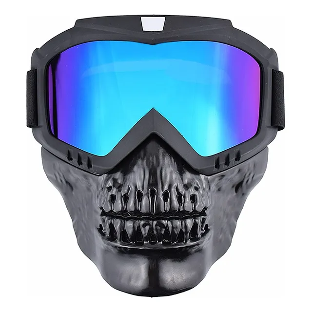 Careta Lente Táctica Mascara Calavera Balaclava Para Moto 