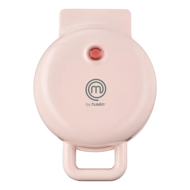 Maquina Mini Hot Cakes Rosa 1 Rebanada Masterchef By Huken Color Rosa Claro