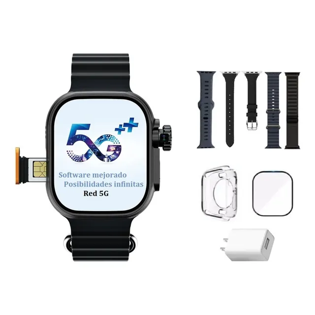 Smartwatch Celular Ultra Ai 3 Camara Netflix 4g 5g Sim Googl