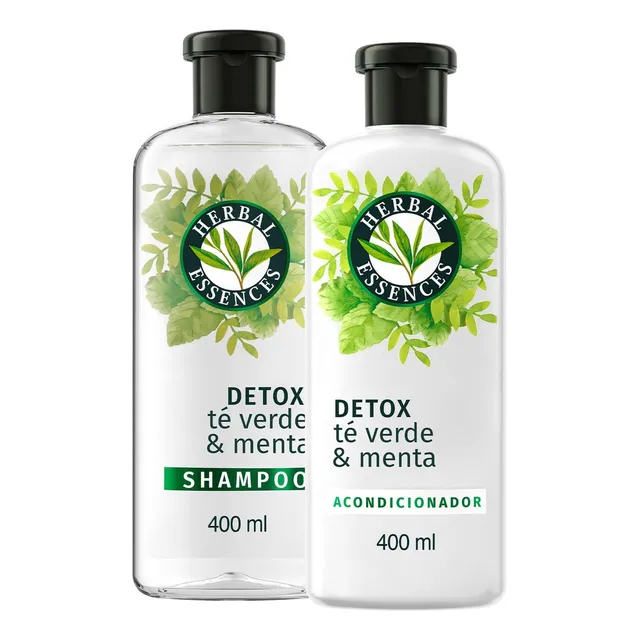 Herbal Essences Shampoo Y Acondicionador Té Verde Y Menta