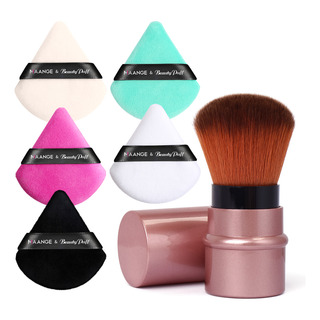 Esponja Maquillaje 5 Pcs, Brocha De Maquillaje En Polvo Esponja Maquillaje 5 Pcs, Brocha De Maquillaje En Polvo