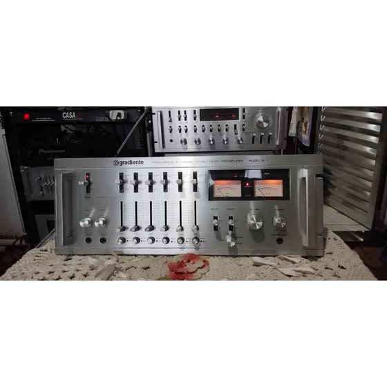 Mixer M1 Gradiente Prata Raridade