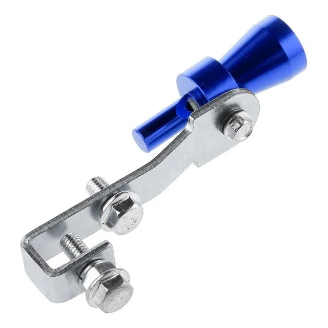 Tubo Escape Muffler Turbo Som Assobio Simulador Whistler Azu