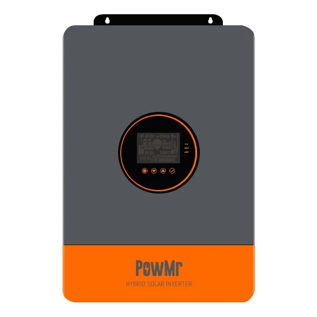 Powmr 12kw 260a Mppt Trifásico Inversor Solar Híbrido 48vdc