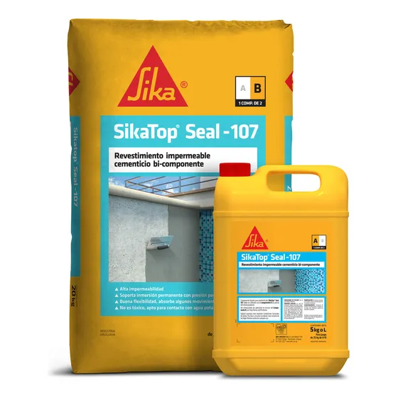 Revestimiento Cementicio Impermeable Sikatop® Seal-107 25kg