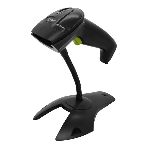 Lector Código De Barras Ld101r Plus Laser 1d Usb Color Negro
