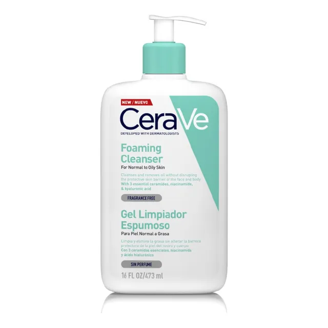 Cerave Gel Limpiador Espumoso - 473ml