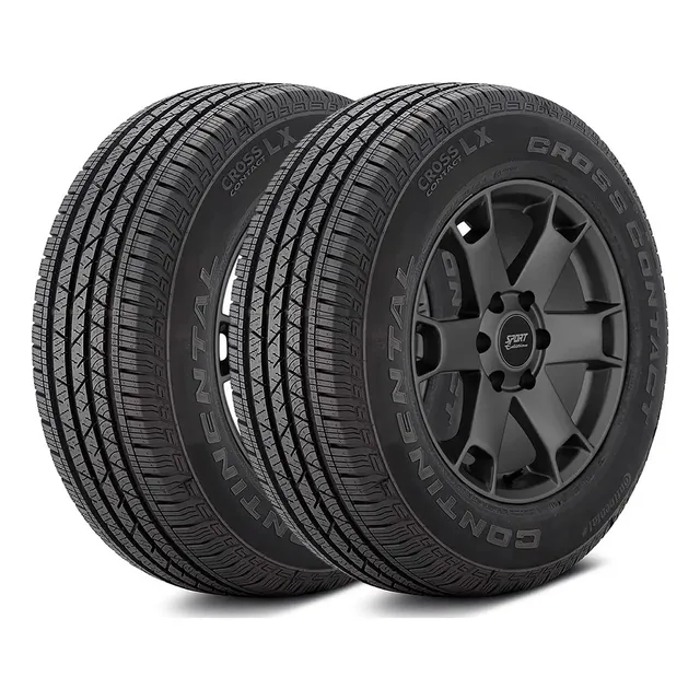 Kit 2 Pneus 255/60r18 Conticrosscontact Lx Continental 112t