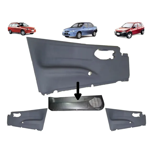 Juego Delantero Paneles Tapizados Chevrolet Corsa Classic