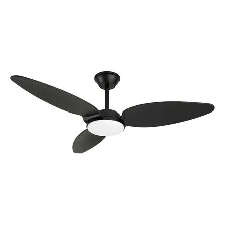 Ventilador De Teto Antuvi C/motor Dc Reversível,dimerizável 1.067 M 60hz Preto 127/220v Plástico 3