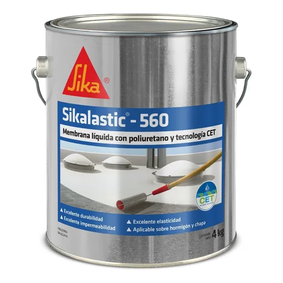 Sikalastic 560 Membrana Liquida Con Poliuretano 4kgs