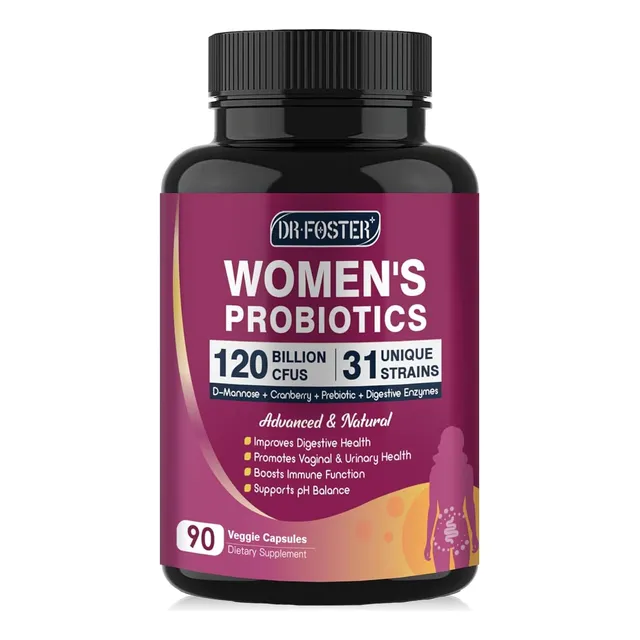 Probioticos Vaginales Naturales 120 Billones Con Enzimas 
