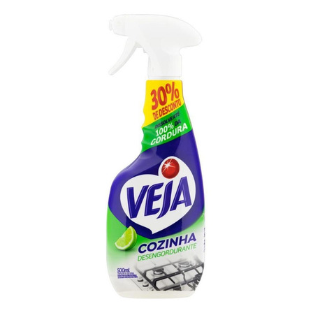 Limpador Cozinha Desengordurante Limão 500ml Veja Limpador Cozinha Desengordurante Limão 500ml Veja