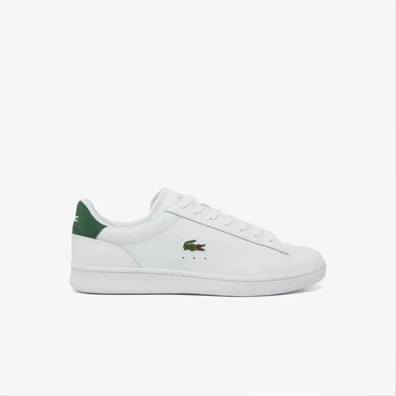 Zapatillas Hombre Lacoste Carnaby Set De Piel Blanco