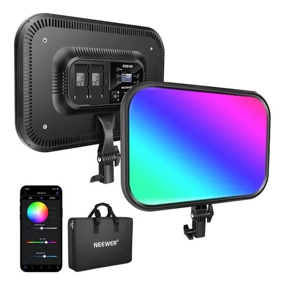 Panel Neewer Rgb De Iluminación Para Fotografía Vídeo 