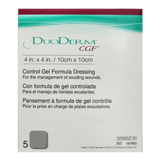 5 Parches Duoderm Cgf 10x10 - Unidad a $23380