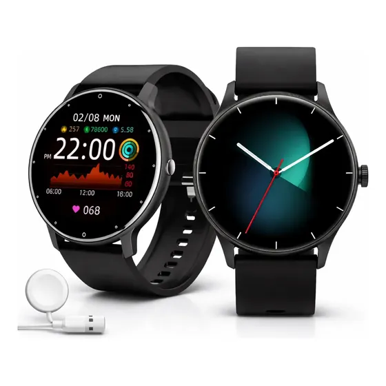 Relógio Inteligente Smartwatch Redondo Peje Gps Strava Origi