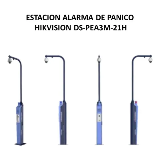 Estacion Alarma De Panico Hikvision Ds-pea3m-21h