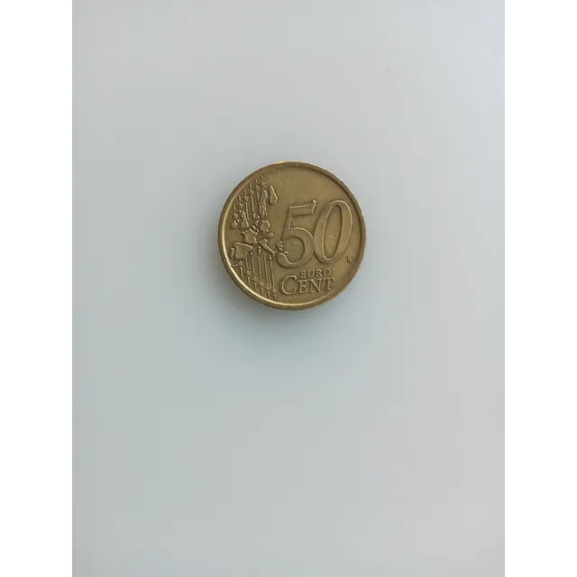Euro 50 Céntimos Italia 2002 Colección Moneda