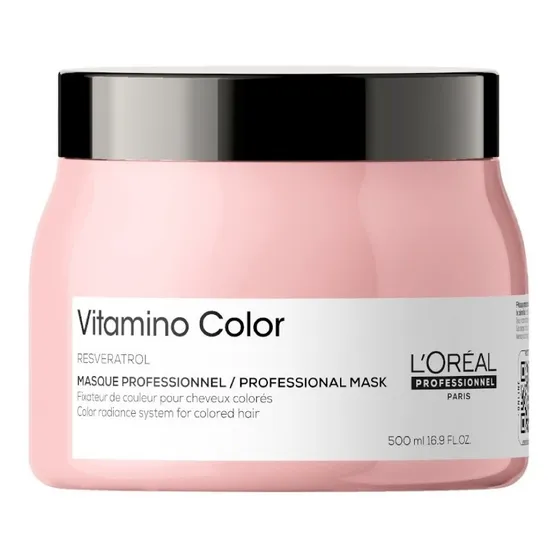 Mascarilla Loreal Pro Vitamino Color Cabello Teñido 500ml